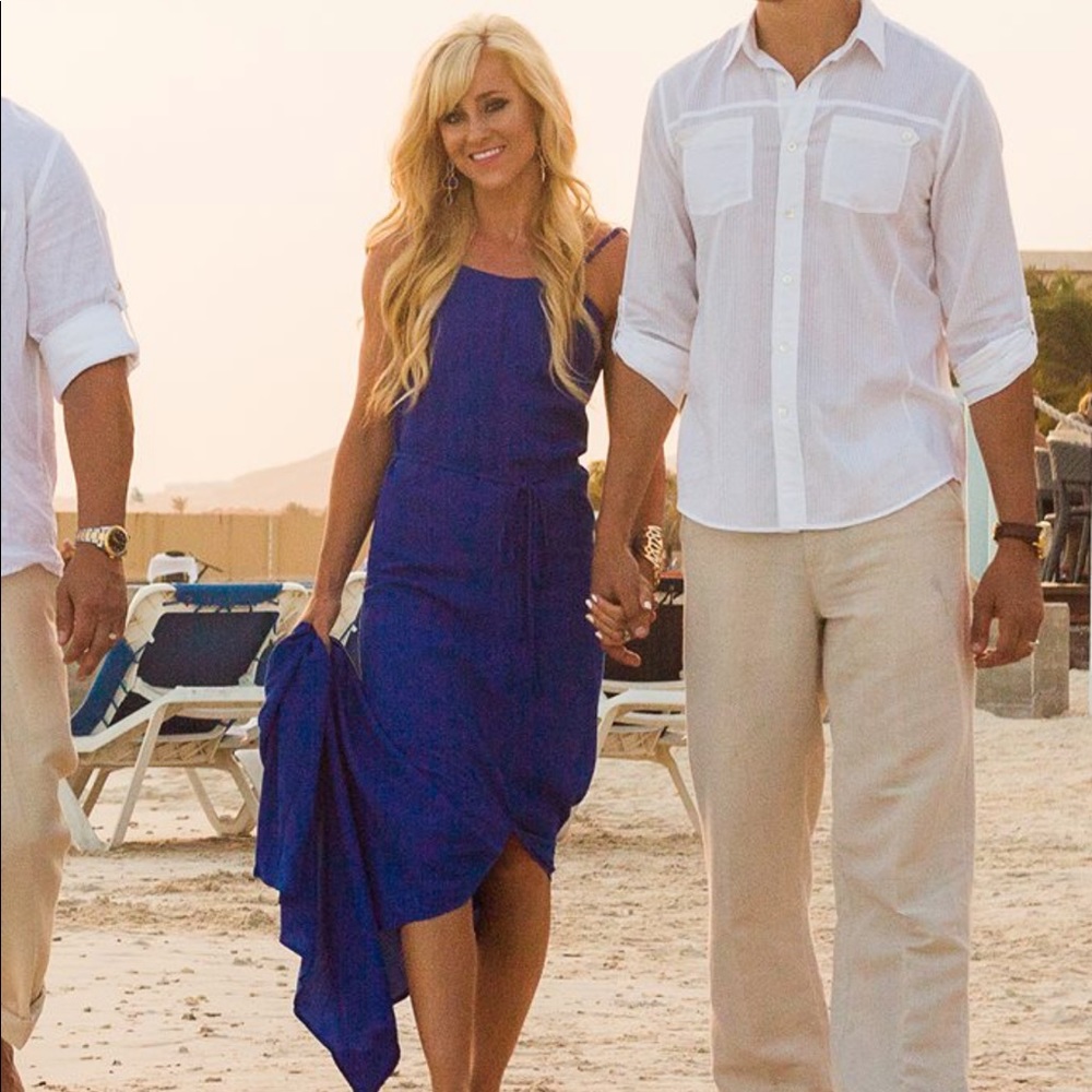 Lulus Lulu’s Royal Blue Maxi Dress